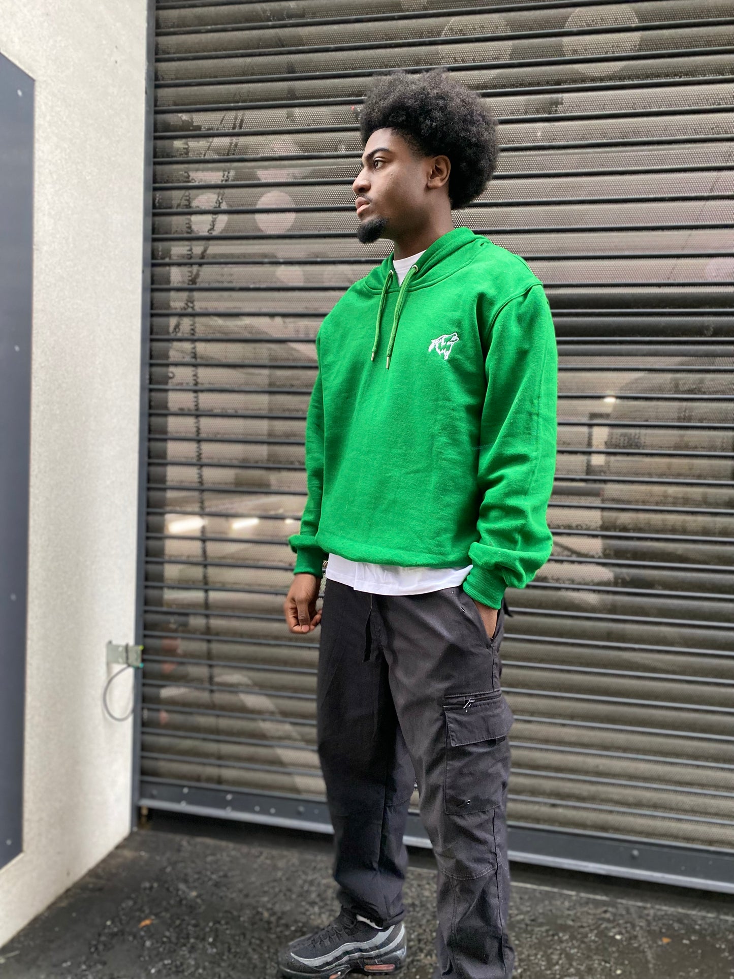 Logo Hoodie- Green