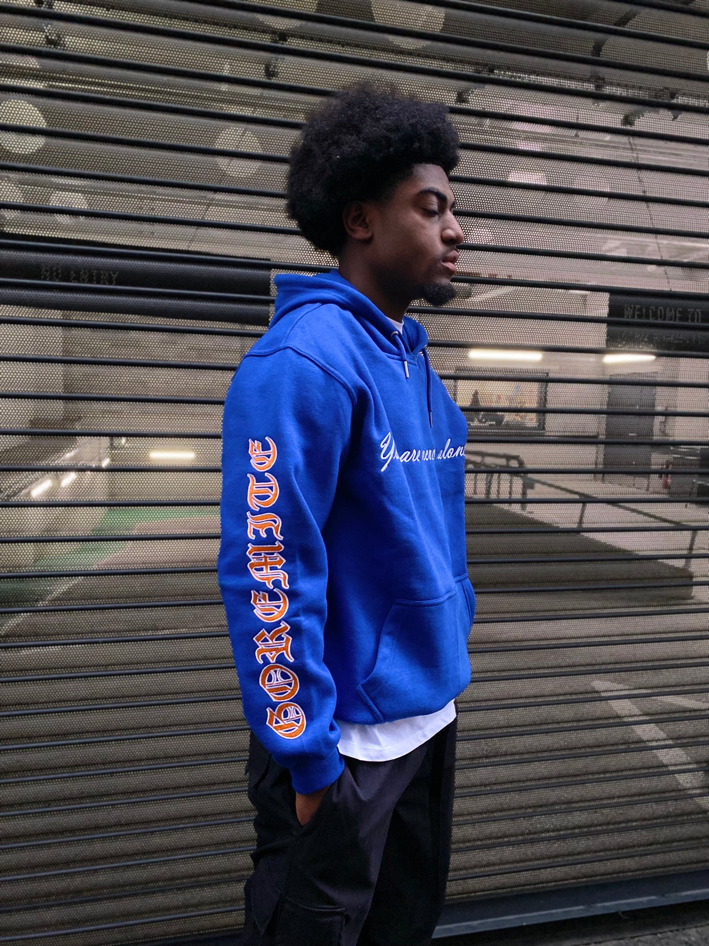 Howling Blue hoodie