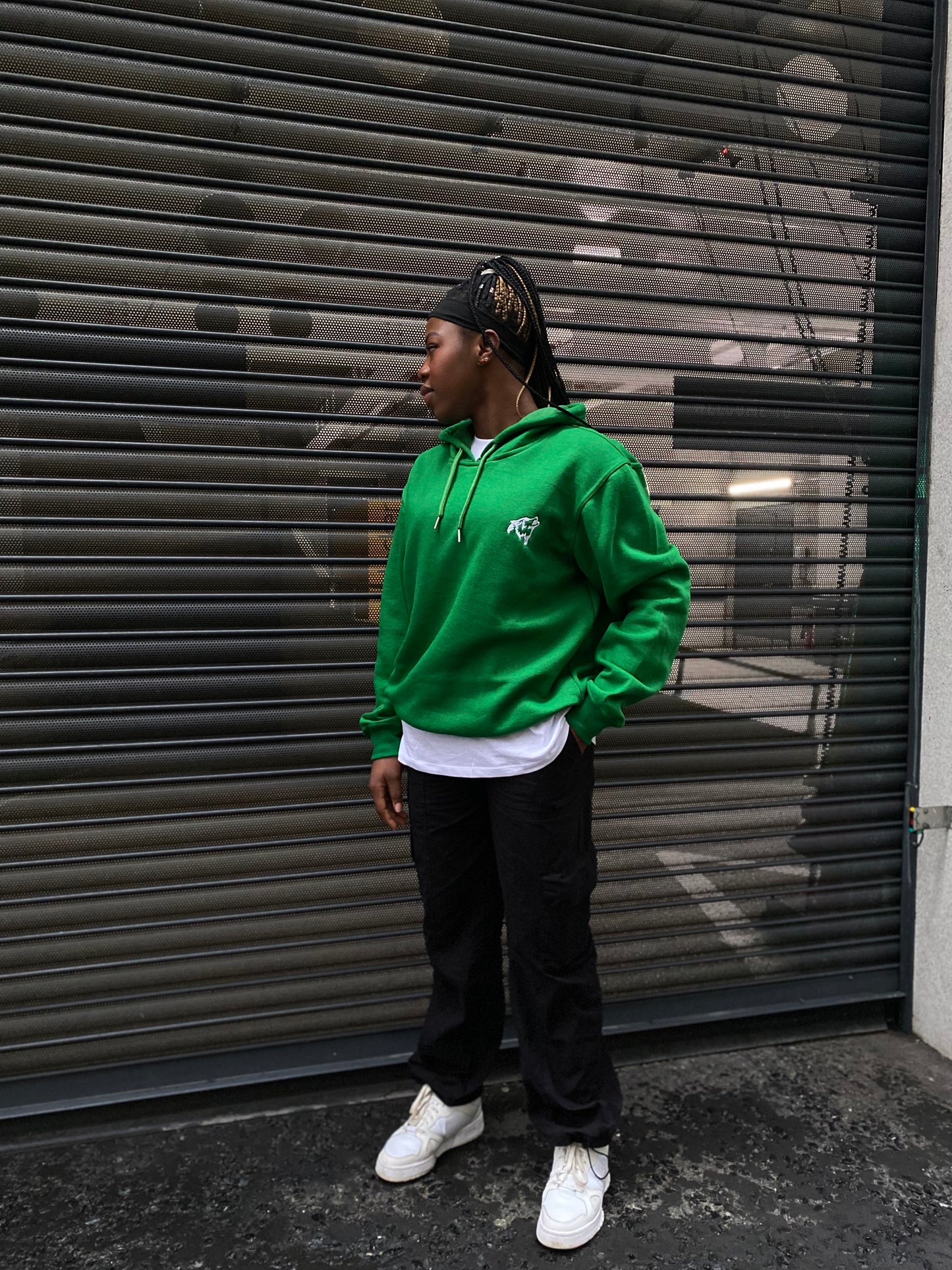 Logo Hoodie- Green