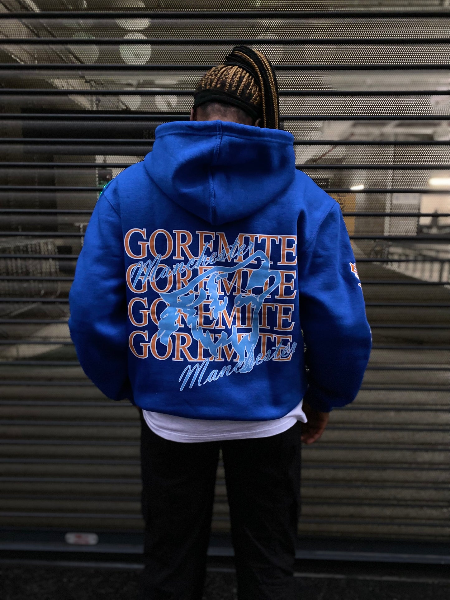 Howling Blue hoodie