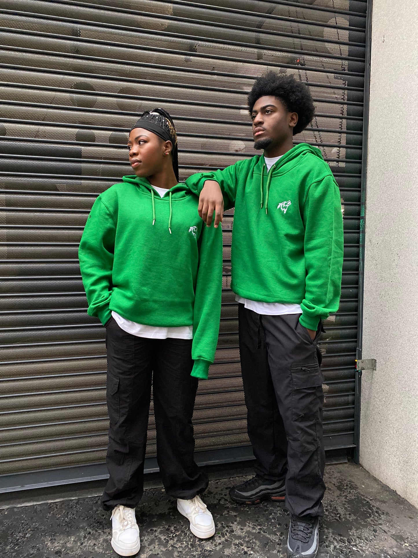 Logo Hoodie- Green