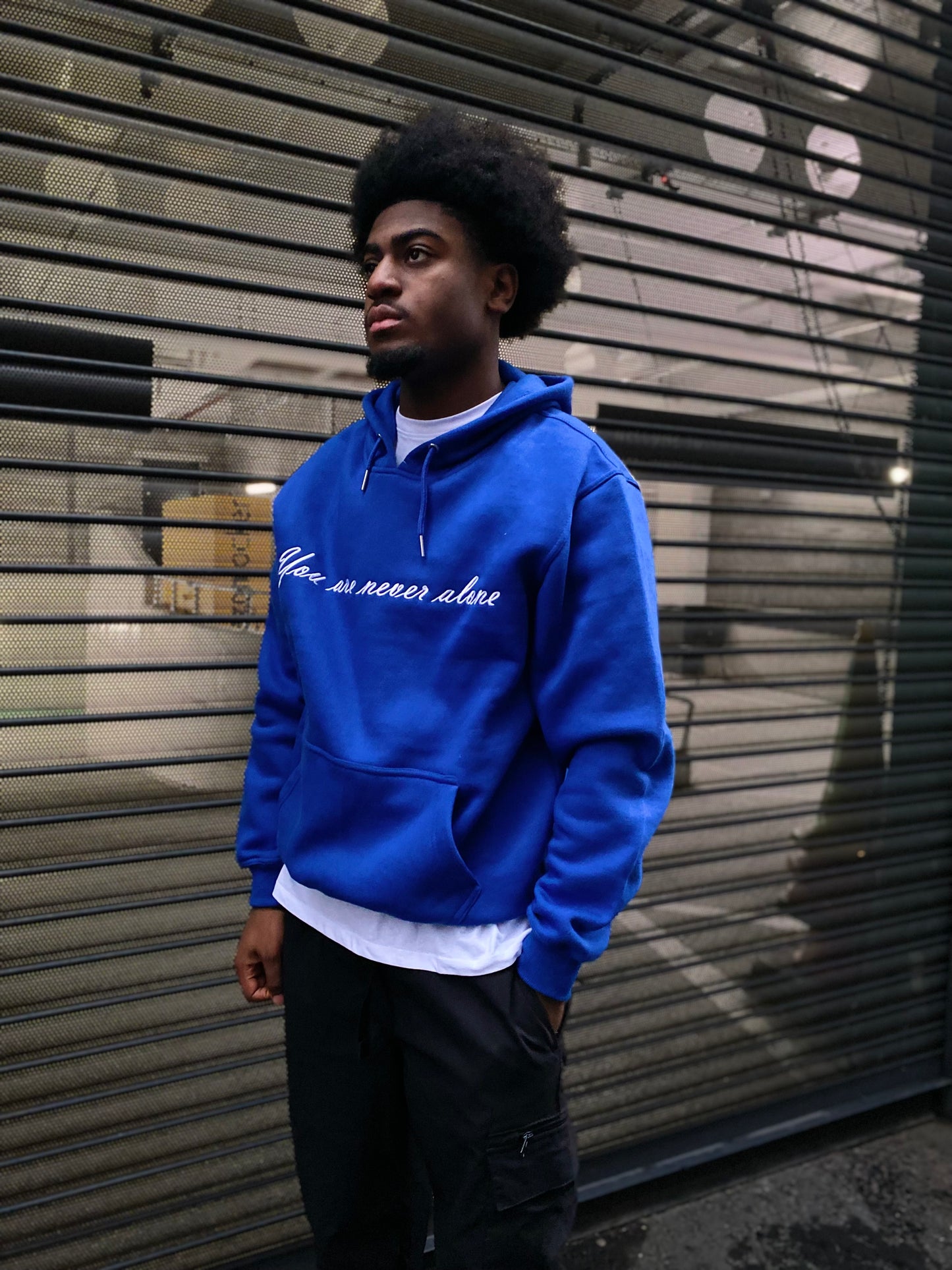 Howling Blue hoodie